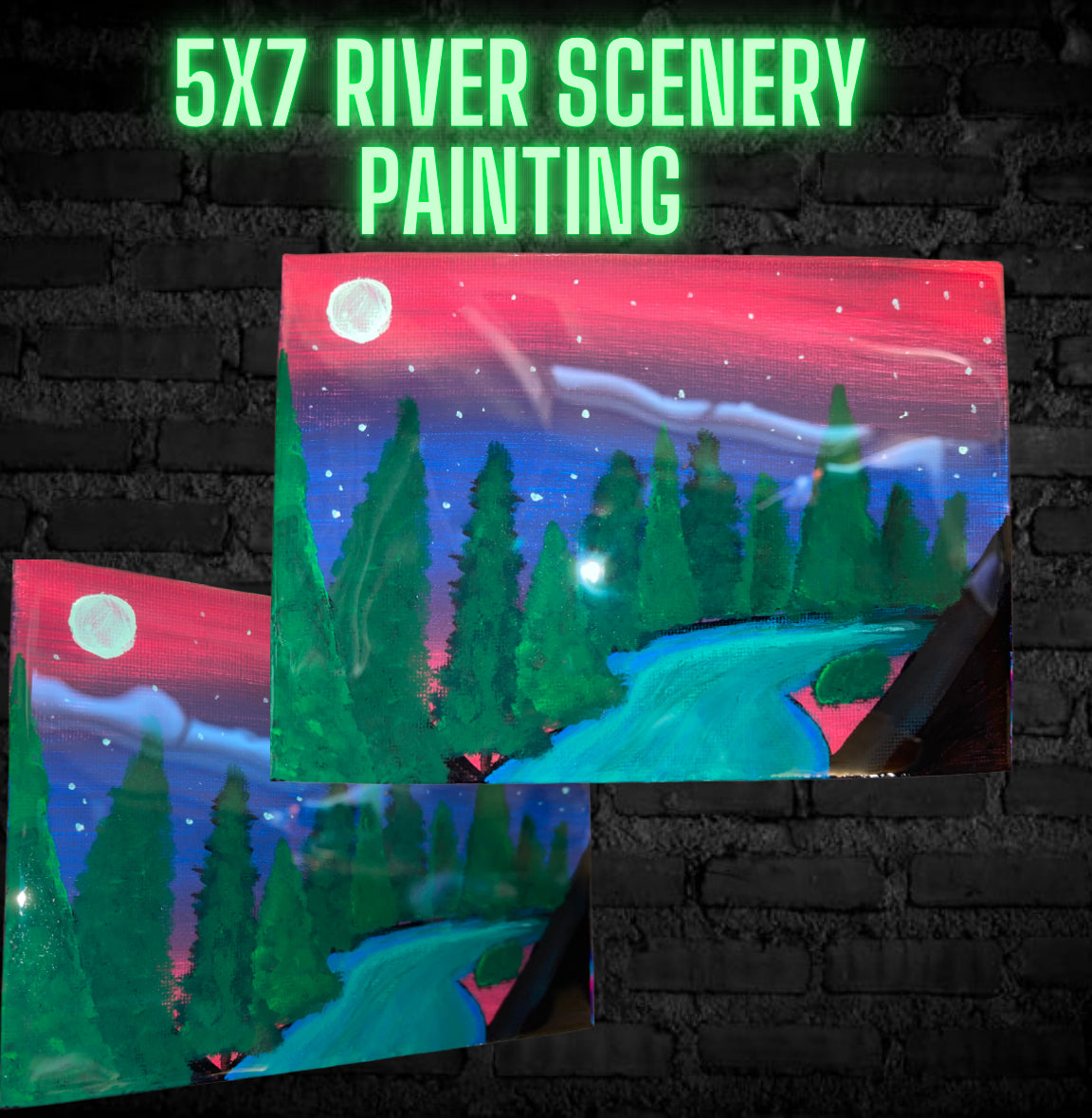 5x7 Forest River PAINTING