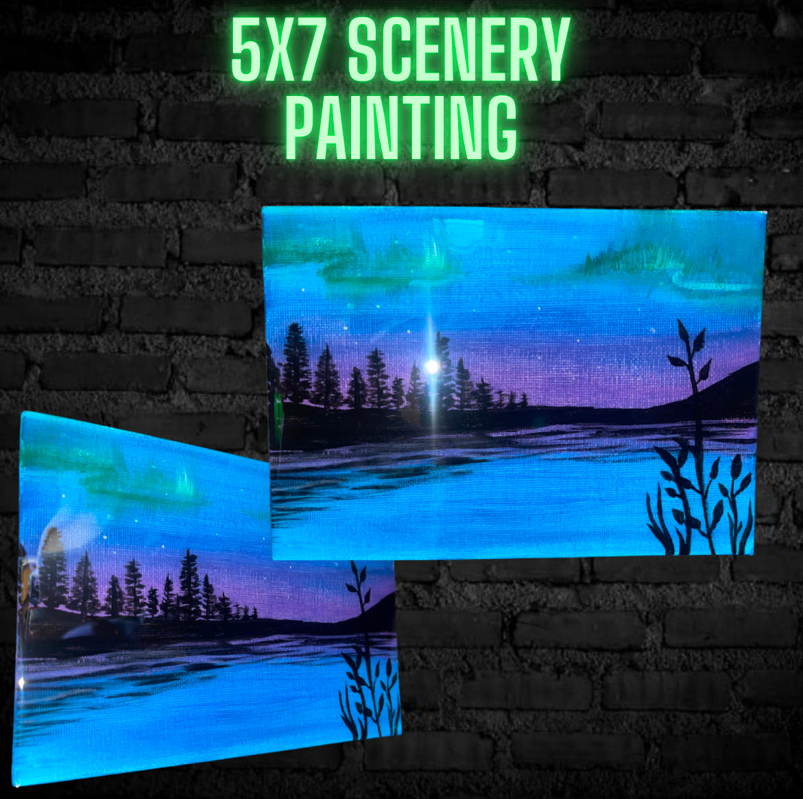 5x7 scenery PAINTING