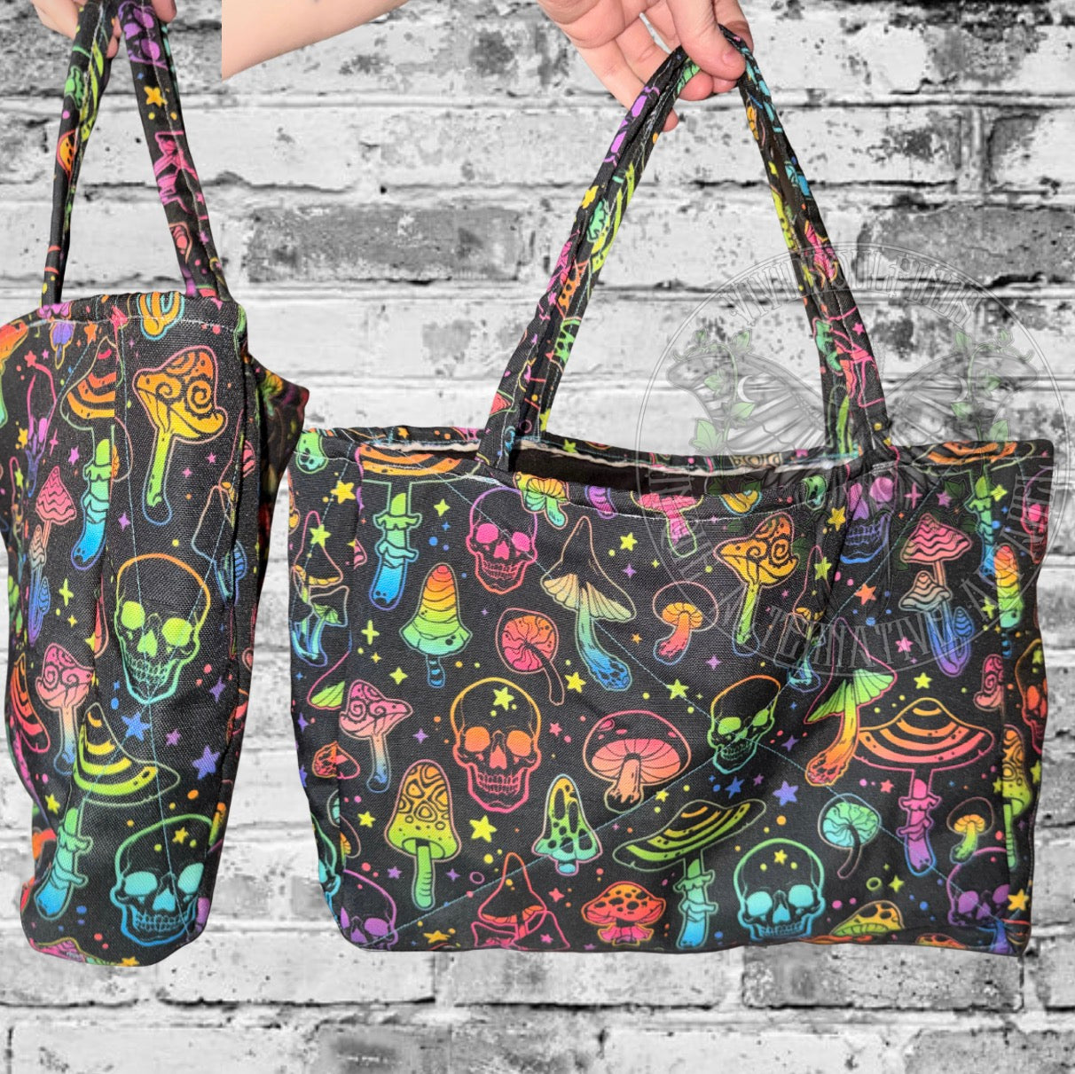 Trippy tote READY TO SHIP