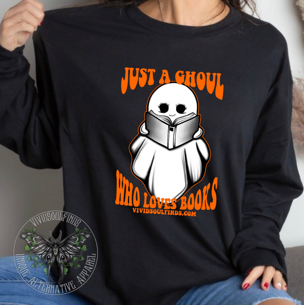 Just A Ghoul Who Loves Books VSF Exclusive