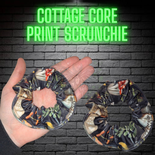 Cottage core print Scrunchie READY TO SHIP