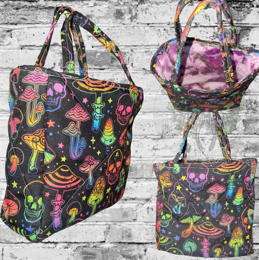Mini Trippy tote/purse READY TO SHIP