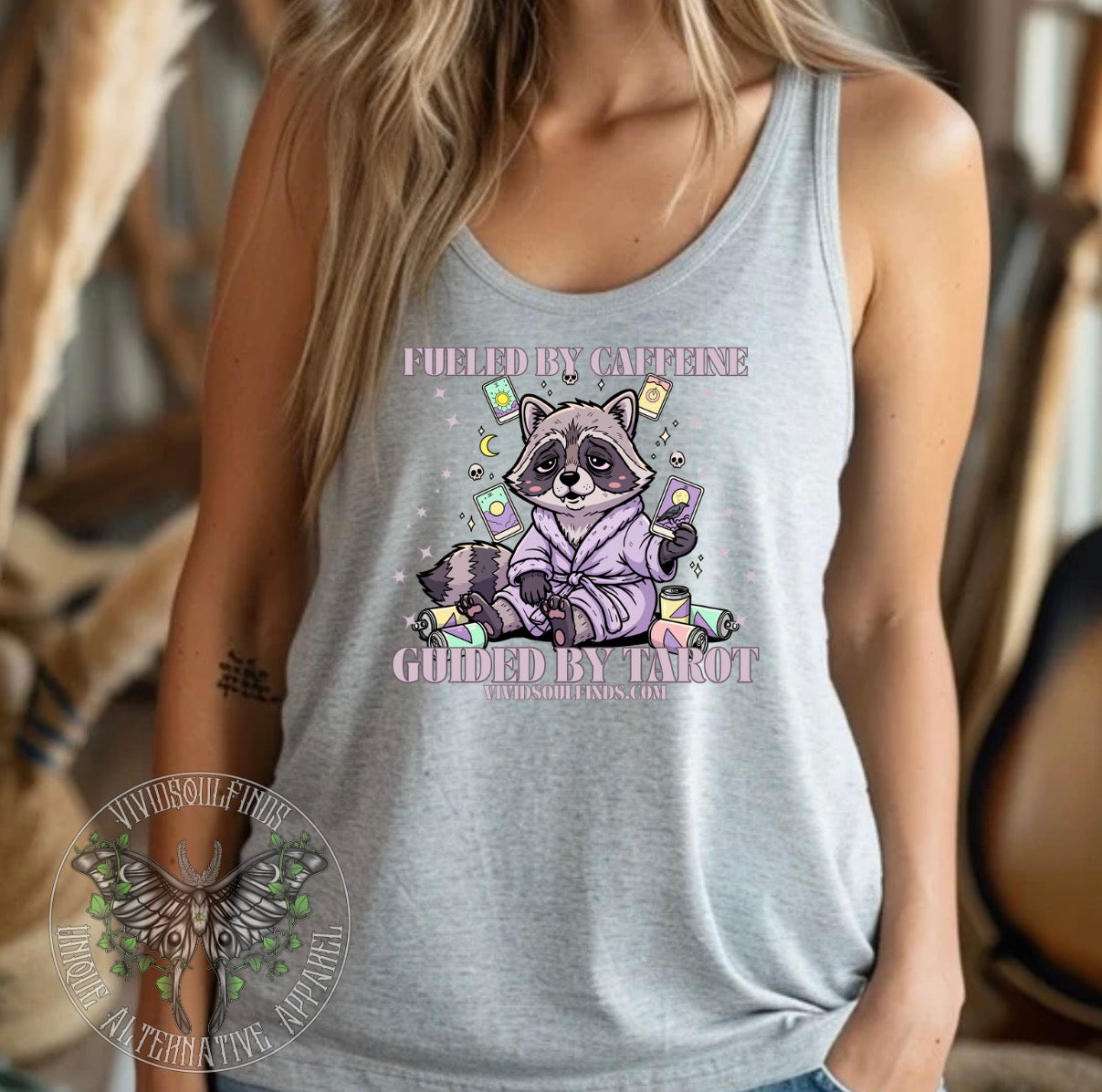Fueled By Caffeine Guided By Tarot VSF Exclusive