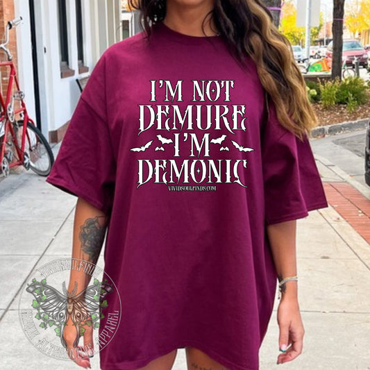 Not Demure Demonic VSF Exclusive