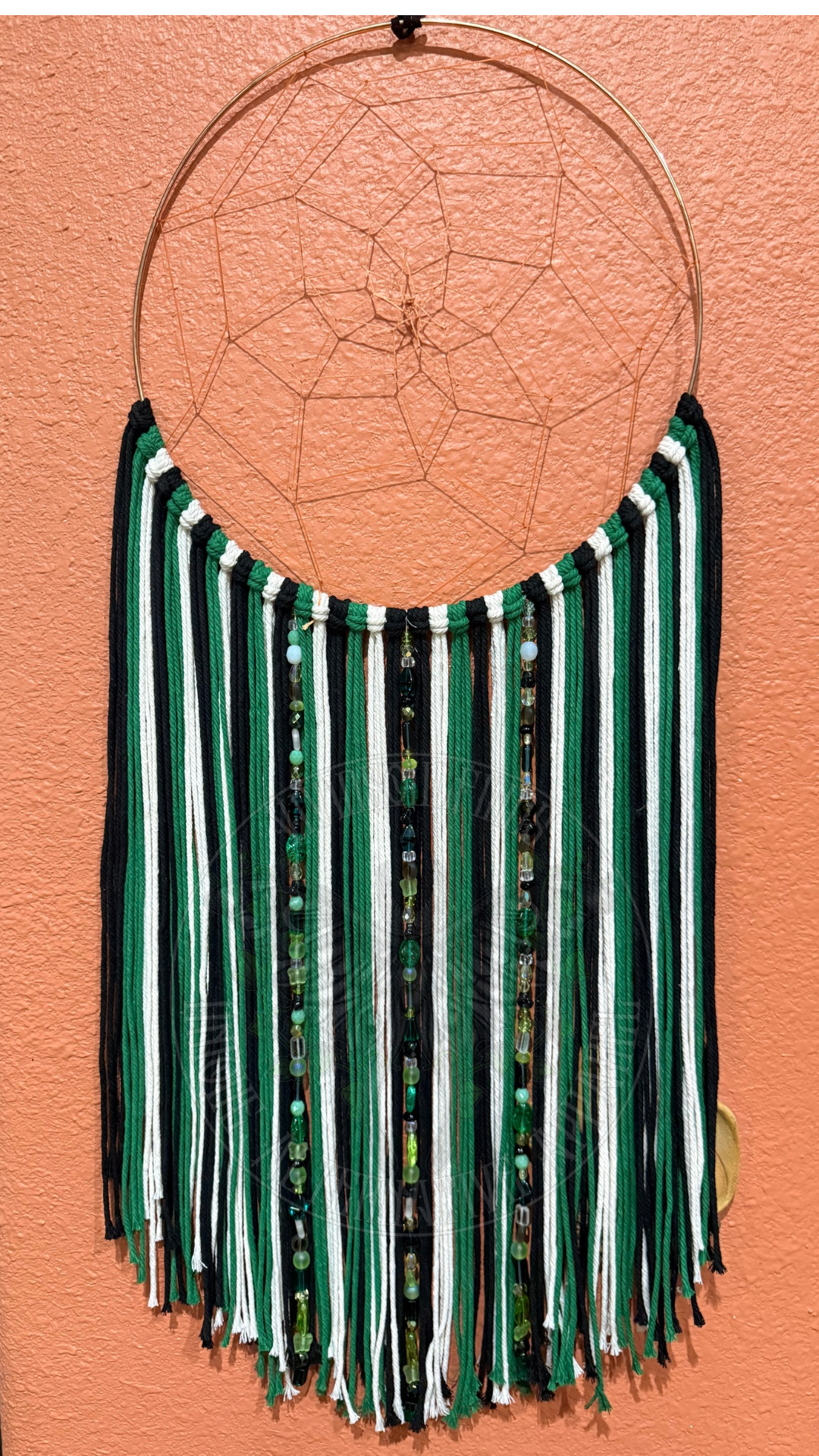 12x30 VSF Colors Beaded Macrame Dream Catcher READY TO SHIP